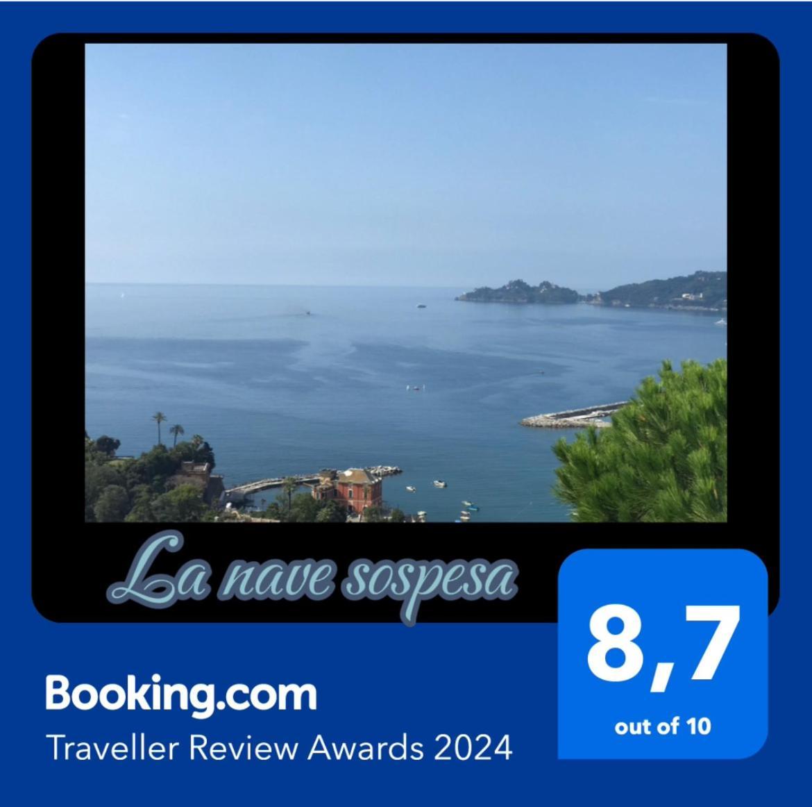 Appartement La Nave Sospesa à Rapallo Extérieur photo
